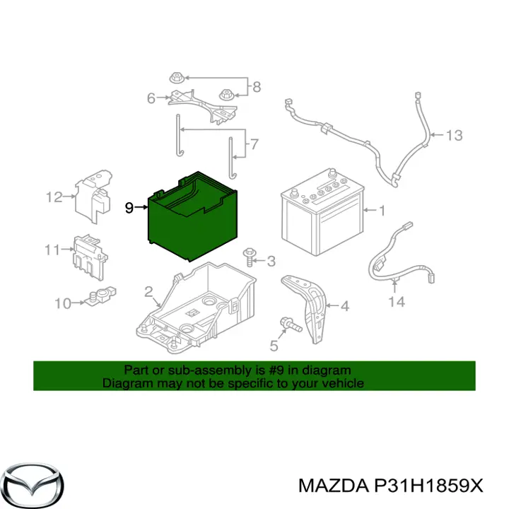  P31H1859X Mazda