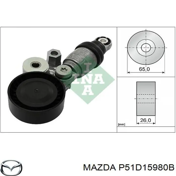  P51D15980B Mazda