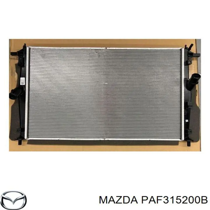 Купити PAF315200A Mazda Радіатор двигуна