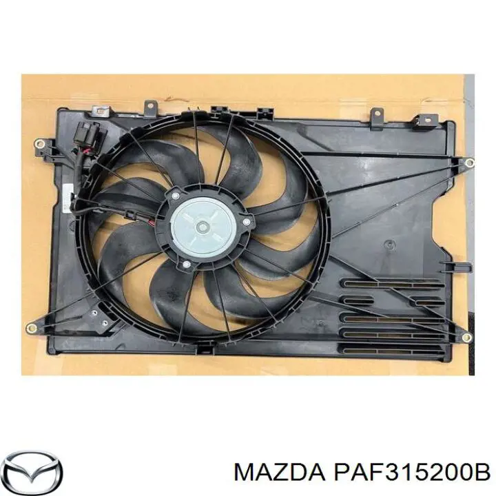 Купити PAF315200 Mazda Радіатор двигуна