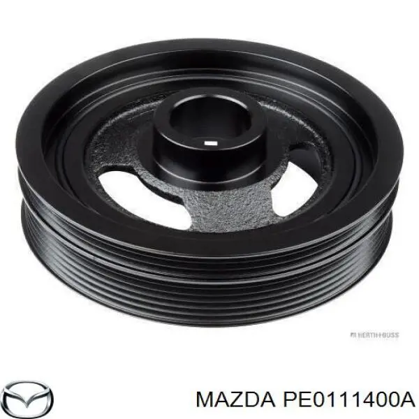PE0111400 Mazda шків колінвала