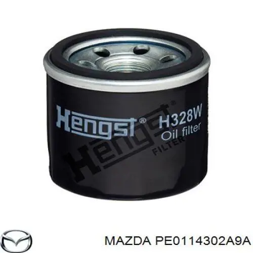 PE0114302A9A Mazda фільтр масляний