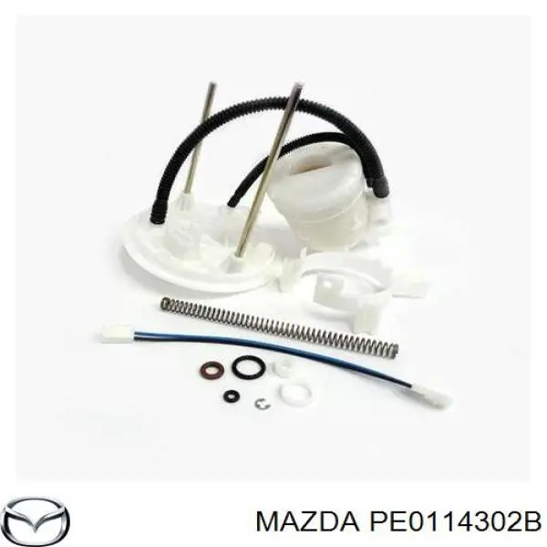 Масляний фільтр двигуна Mazda PE0114302B ціна, від 10.97 USD