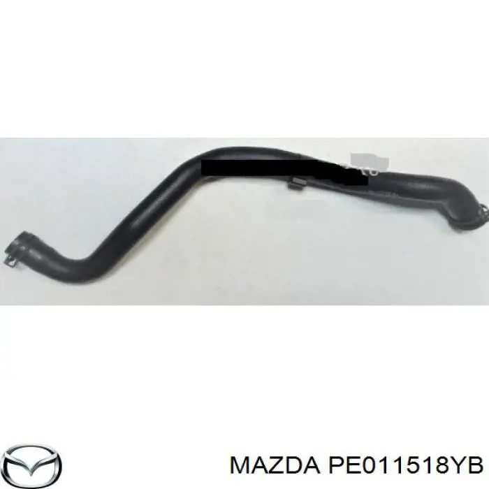 Шланг/патрубок радіатора охолодження, нижній Mazda PE011518YC ціна, від 24.77 USD