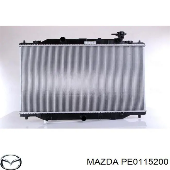 PE0115200 Mazda радіатор охолодження двигуна