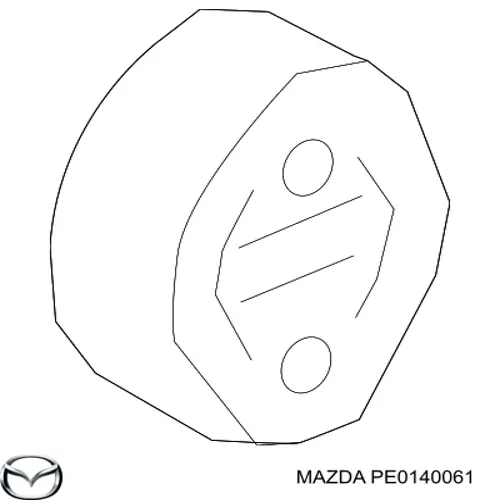  Mazda PE0140061 ціна, від 3.54 USD