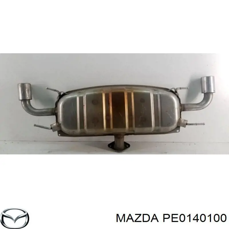 Вихлопна труба Mazda PE0140100 ціна, від 212.54 USD