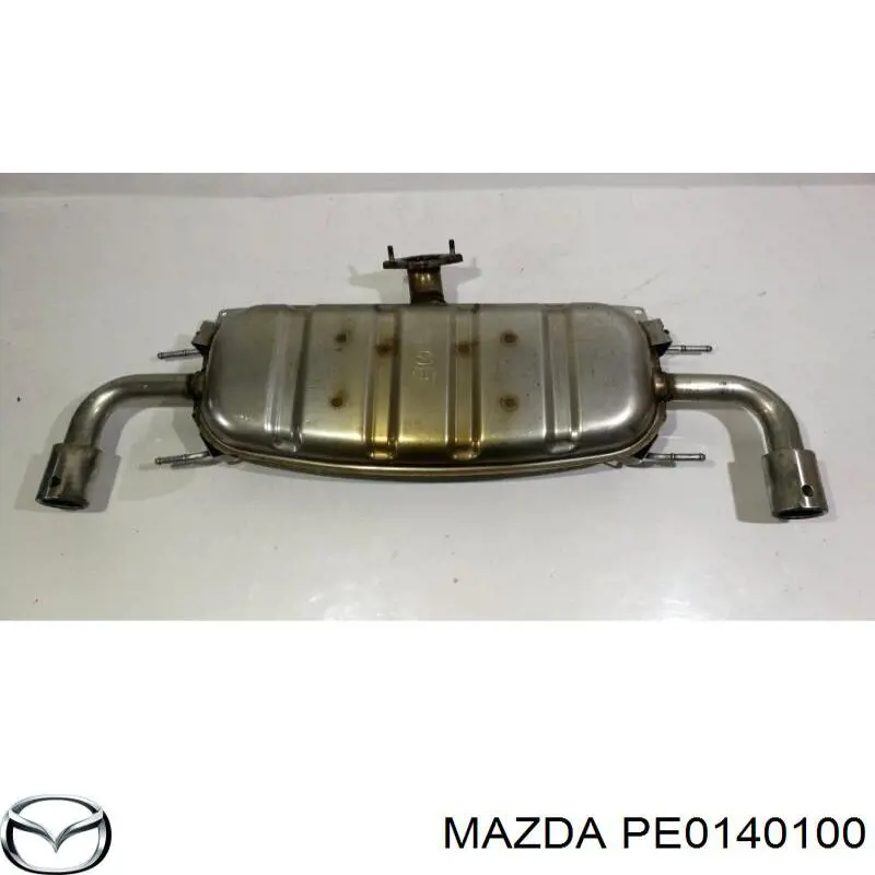 PE0140100 Mazda Глушилка задня