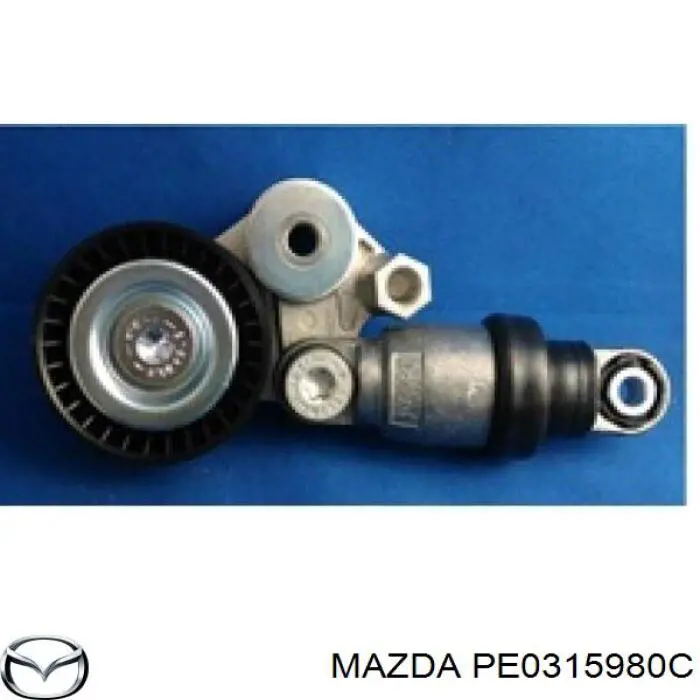Натягувач приводного ременя Mazda PE0315980C ціна, від 25.34 USD
