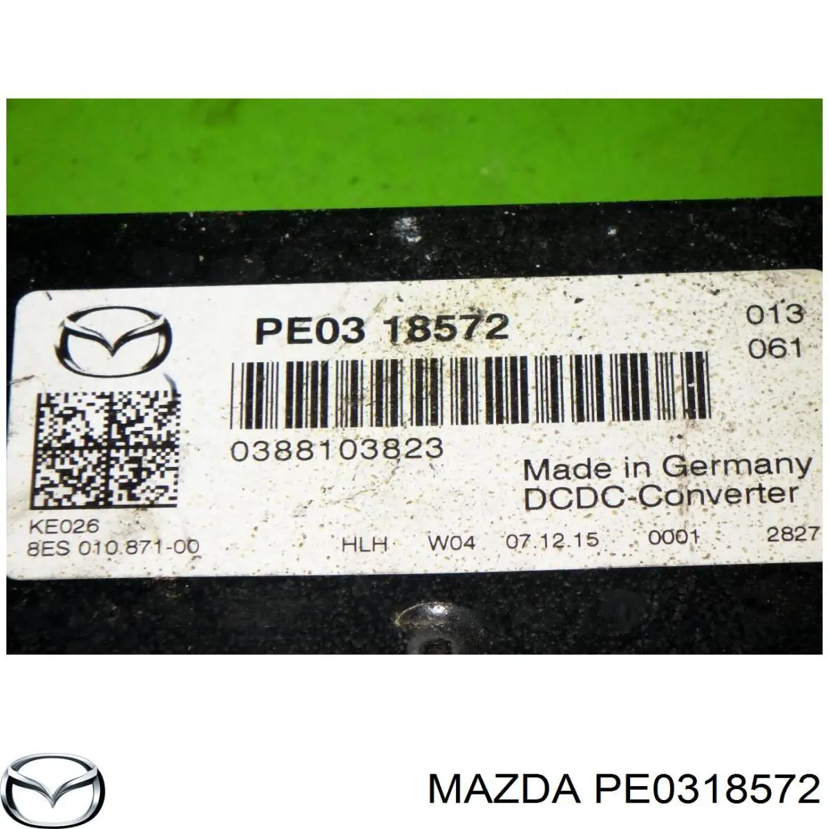 PE0318572 Mazda Комп'ютер бортовий