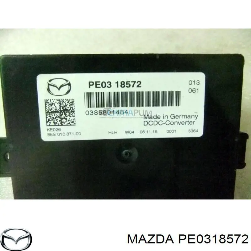 Модуль управління (ЕБУ) бортової мережі Mazda PE0318572 ціна, від 55.99 USD