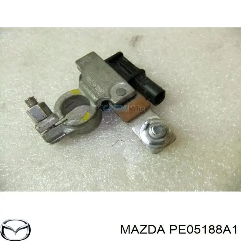 Клема акумулятора (АКБ) на Mazda 2 (DL, DJ)
