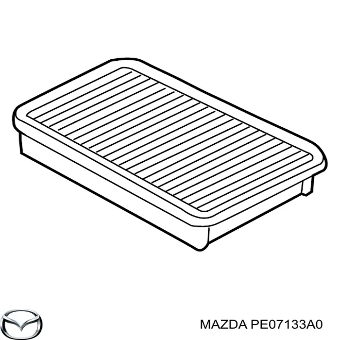 Фільтр повітряний PE07133A0 Mazda