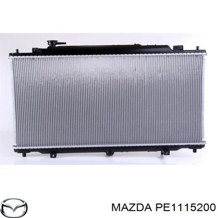 PE1115200 Mazda радіатор охолодження двигуна