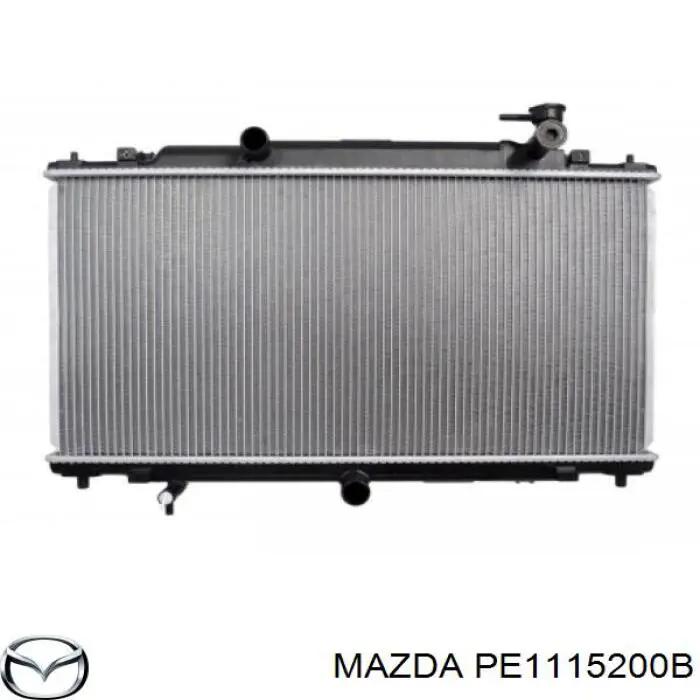 Радіатор основний Mazda PE1115200B ціна, від 84.37 USD
