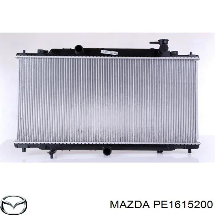 PE1615200 Mazda радіатор охолодження двигуна
