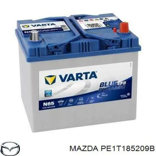 PE1T185209B Mazda Авто акумулятор
