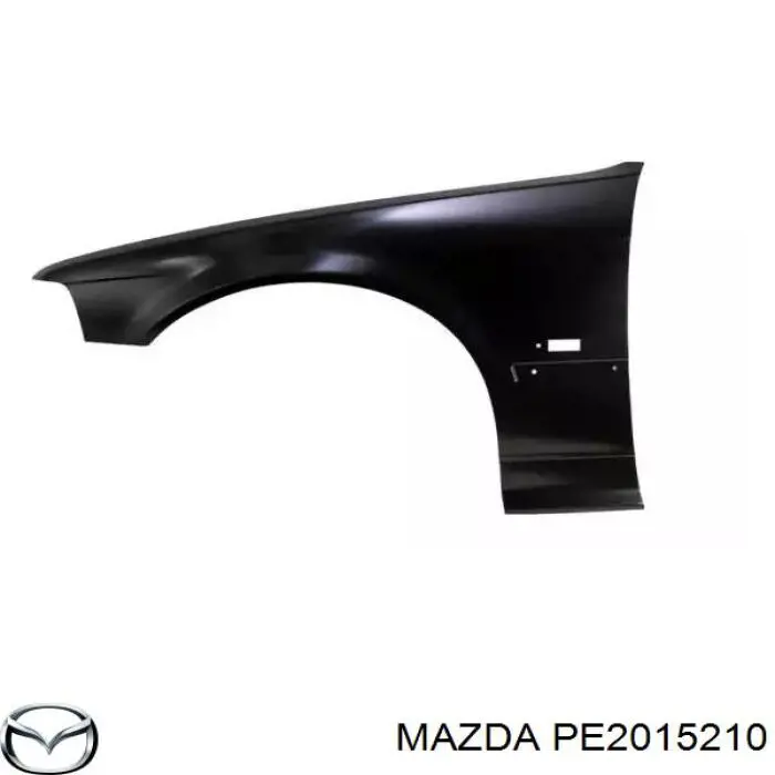 Дифузор (кожух) радіатора охолодження Mazda PE2015210 ціна, від 158.21 USD