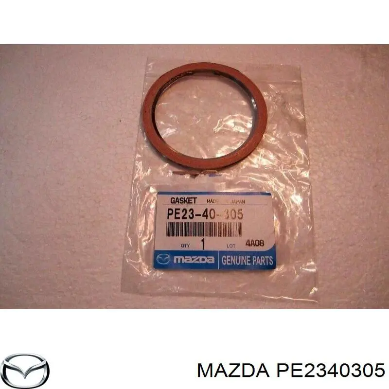 Кільце приймальної труби глушника Mazda PE2340305 ціна, від 8.11 USD