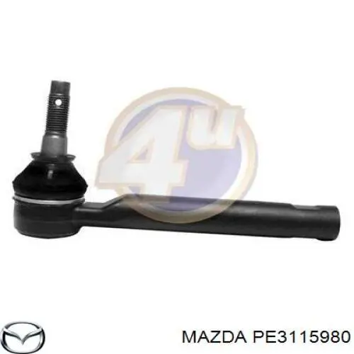 Ремінь приводний, агрегатів, комплект PE3115980 Mazda