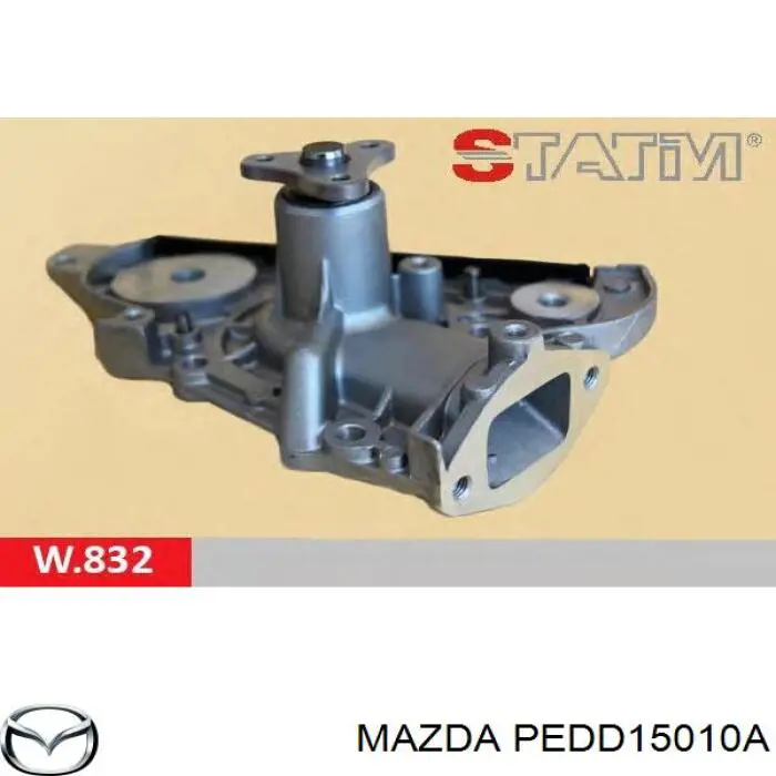 Купити PEDD15010A Mazda Насос охолоджуючої рідини