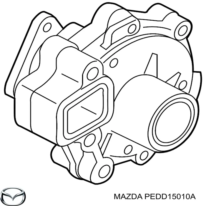 Помпа охолодження Mazda PEDD15010A ціна, від 7.85 USD