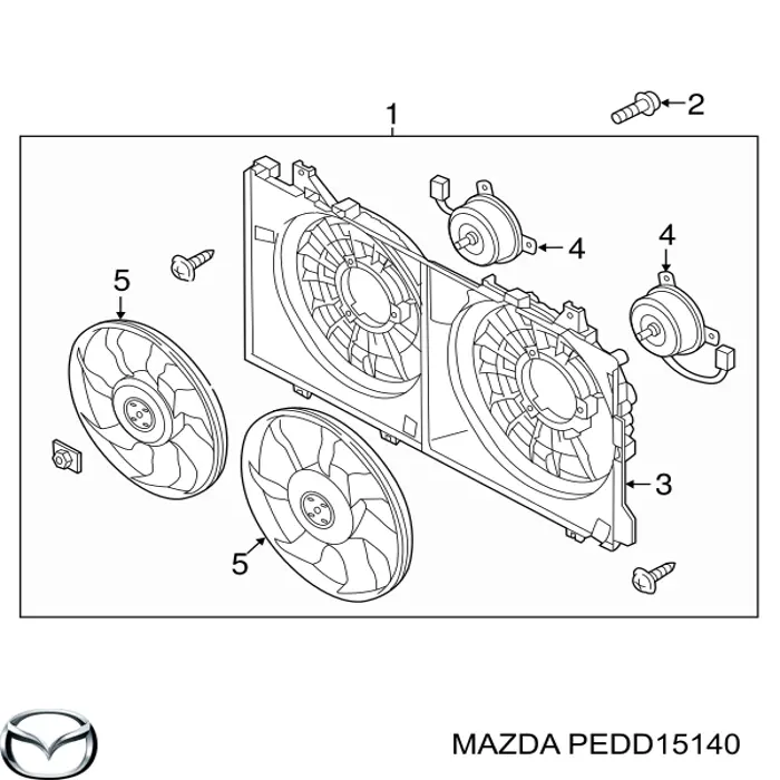  PEDD15140 Mazda