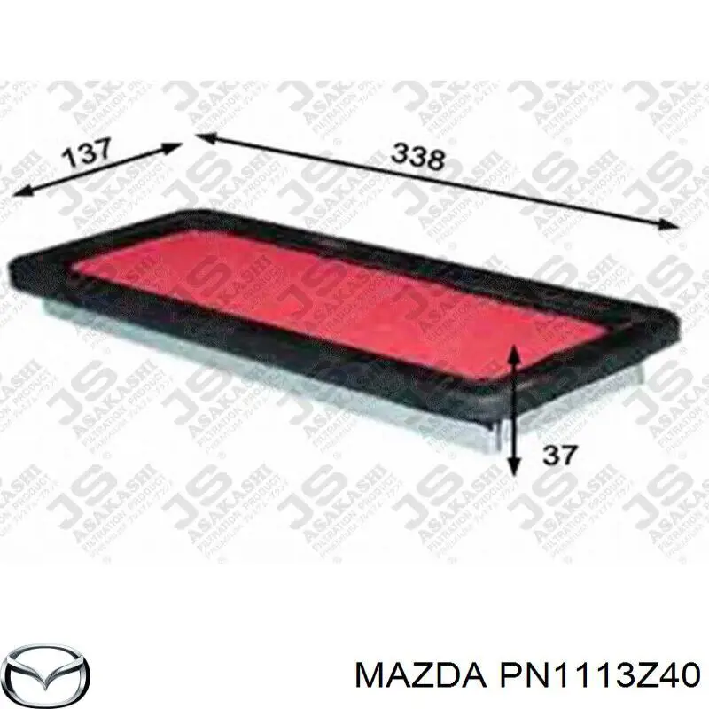 PN1113Z40 Mazda фільтр повітряний