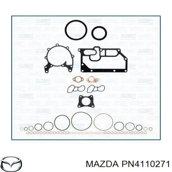PN4110271 Mazda прокладка головки блока циліндрів (гбц)