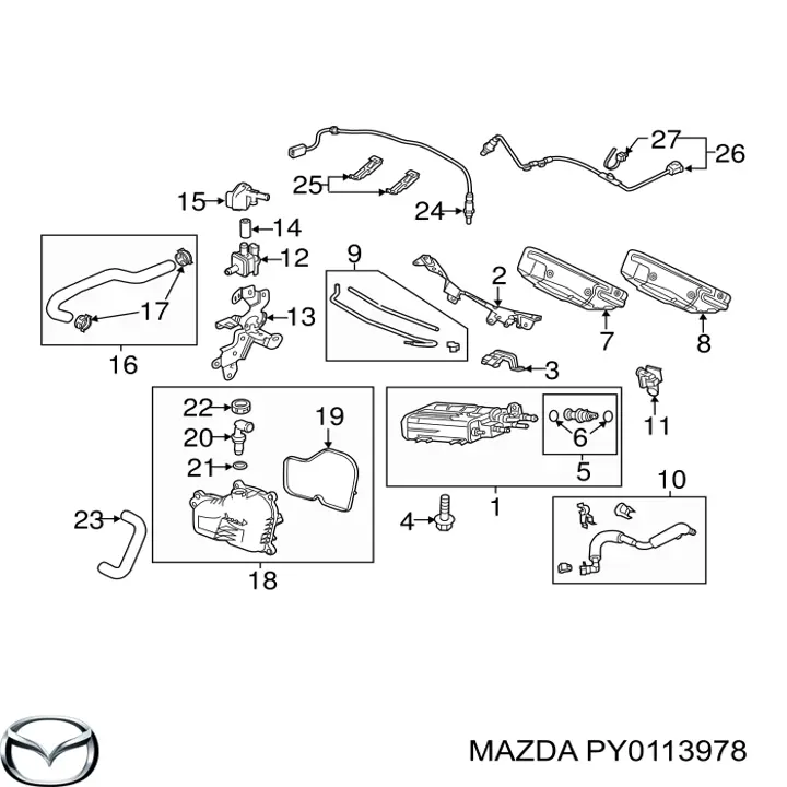  PY0113978 Mazda