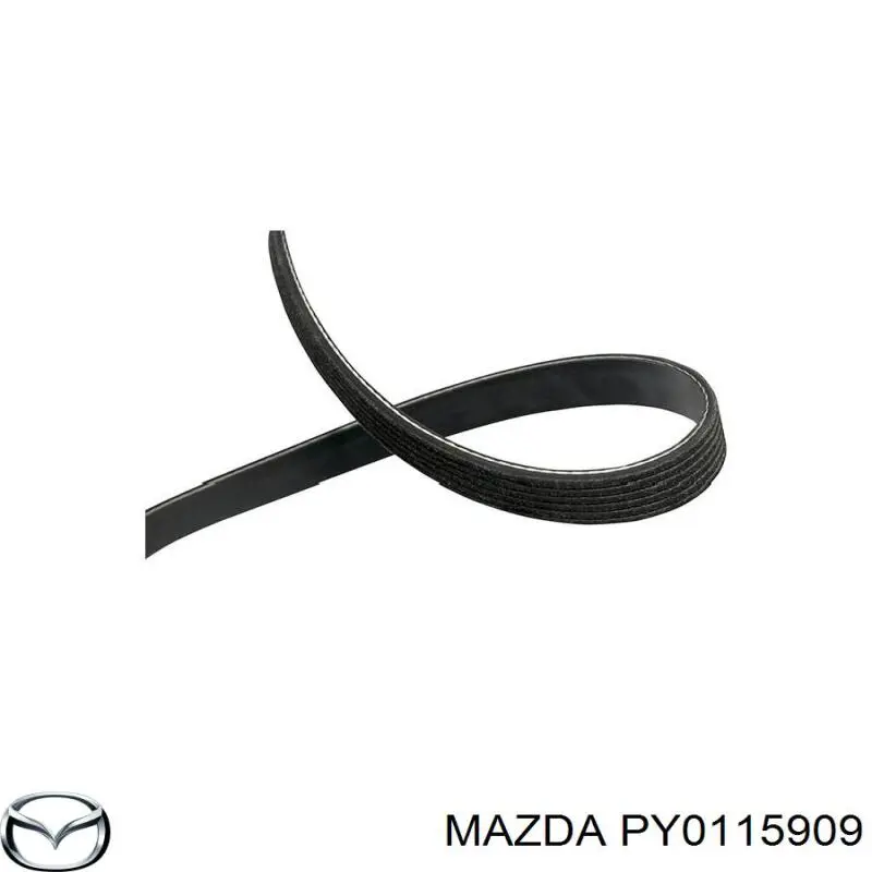 PY0115909 Mazda Поліклиновий ремінь