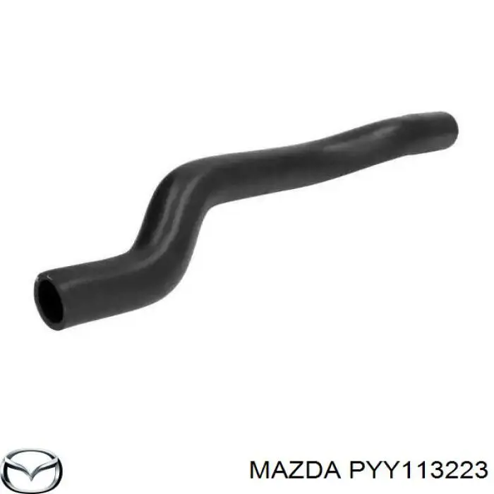 PYY113223 Mazda шланг/патрубок інтеркулера, лівий