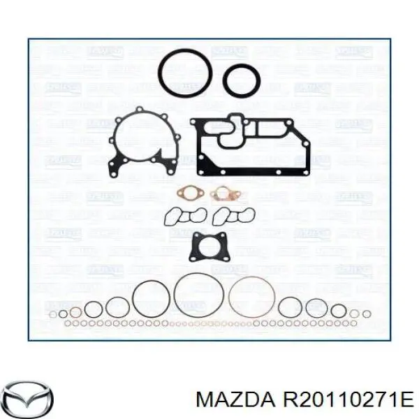 022210271F Mazda прокладка головки блока циліндрів (гбц)