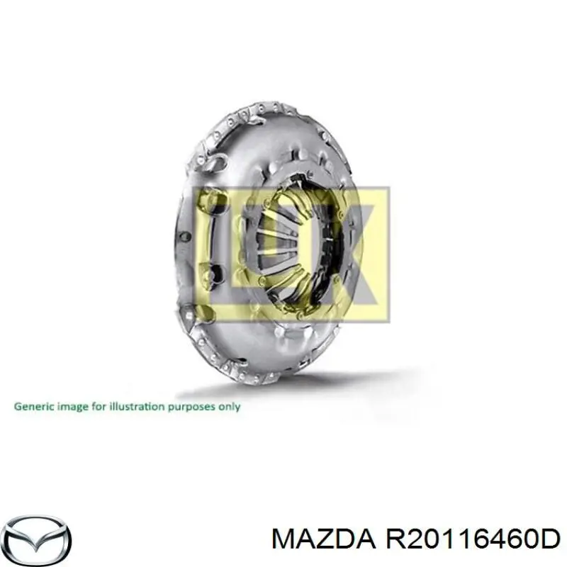Зчеплення Mazda R20116460D ціна, від 36.85 USD
