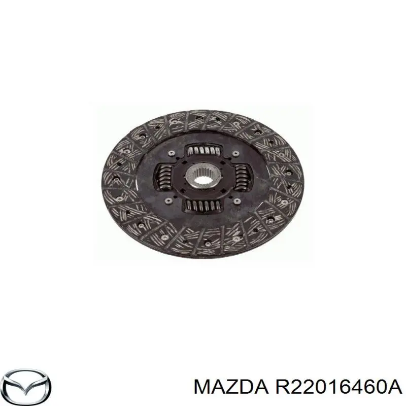 Диск зчеплення R22016460A Mazda