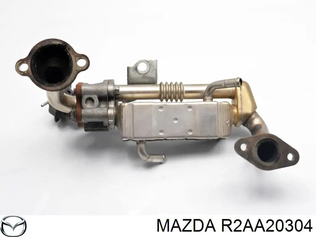 Радіатор системи рециркуляції ОГ Mazda 3 (BL) (Мазда 3)