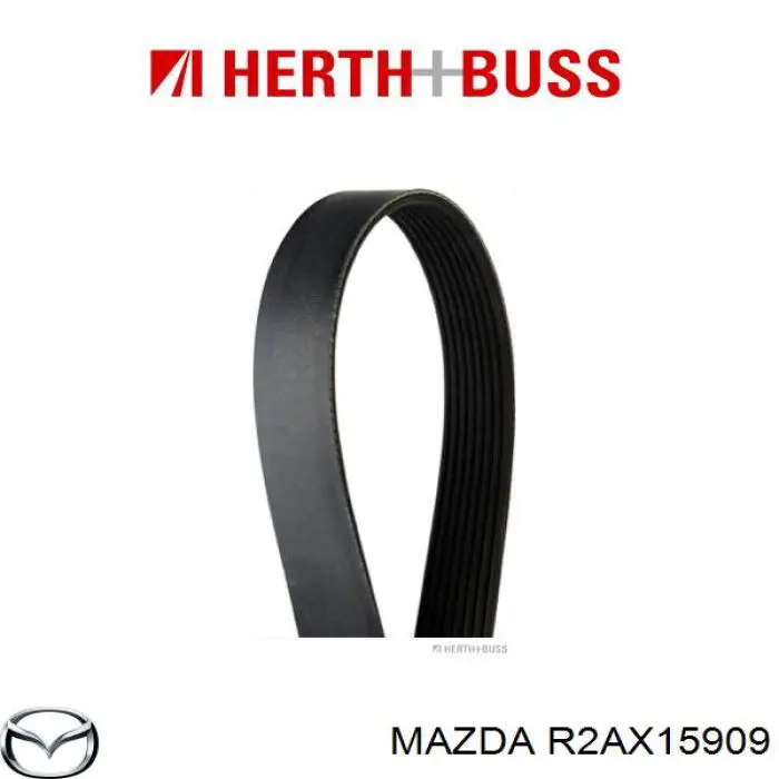 Клиновий ремінь Blue Print AD08R1295 ціна, від 15.41 USD