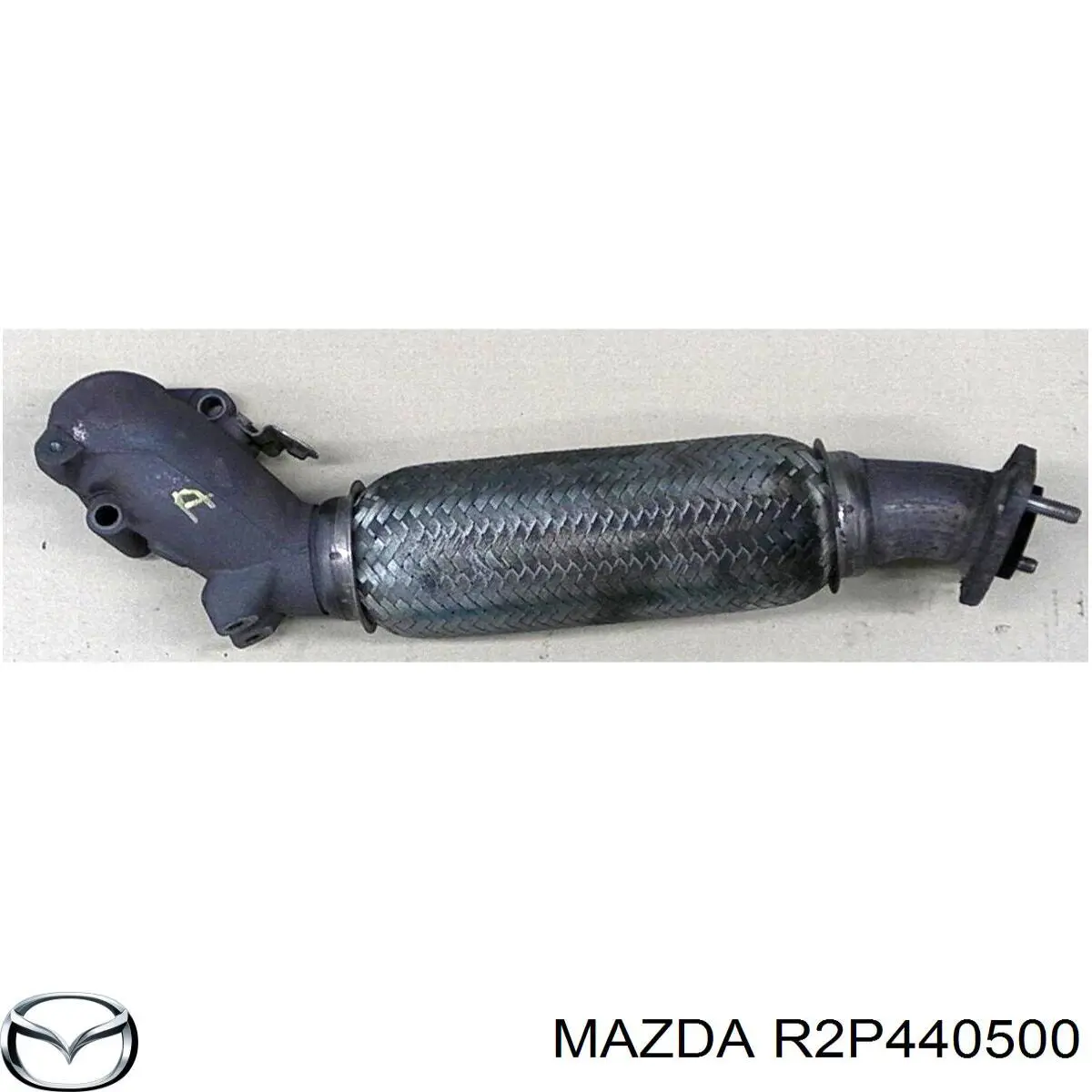 Труба приймальна (штани) глушника, передня на Mazda 3 (BL)