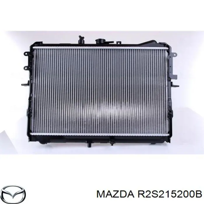 Радіатор охолодження двигуна R2S215200B Mazda