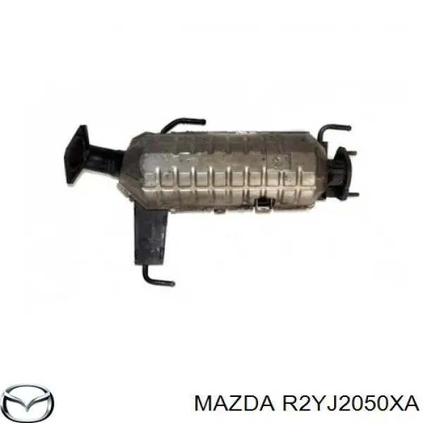 Фільтр системи відпрацьованих газів Mazda R2YJ2050XA ціна, від 744.88 USD