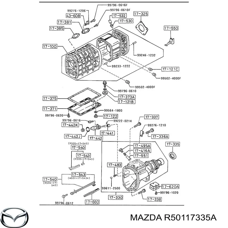 Купити R50117335A Mazda 