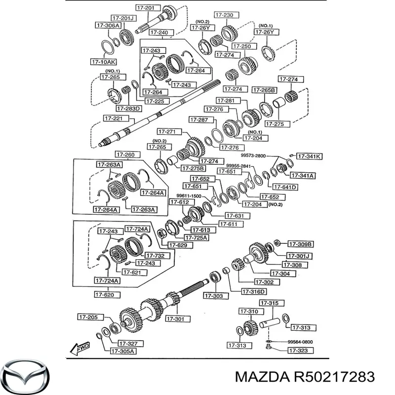 Купити R50217283 Mazda 