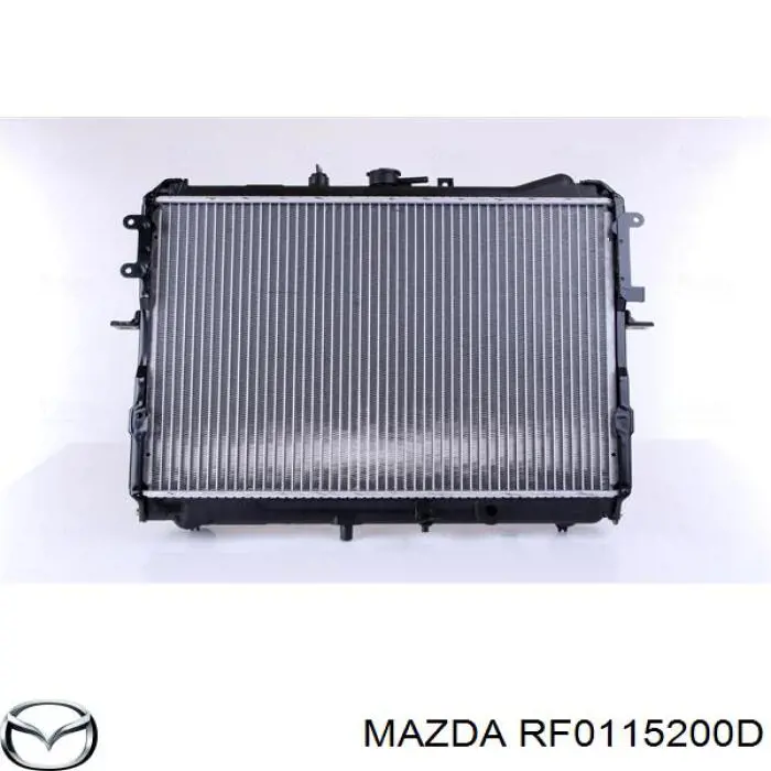 Радіатор охолодження двигуна RF0115200D Mazda