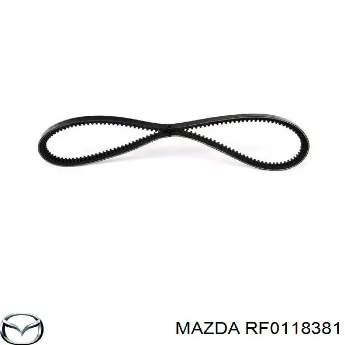 Клиновий ремінь Mazda RF0118381 ціна, від 5.47 USD