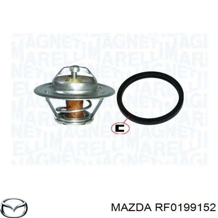 RF0199152 Mazda термостат