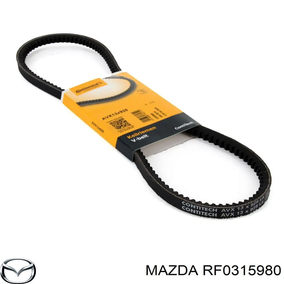 Ремінь генератора RF0315980 Mazda