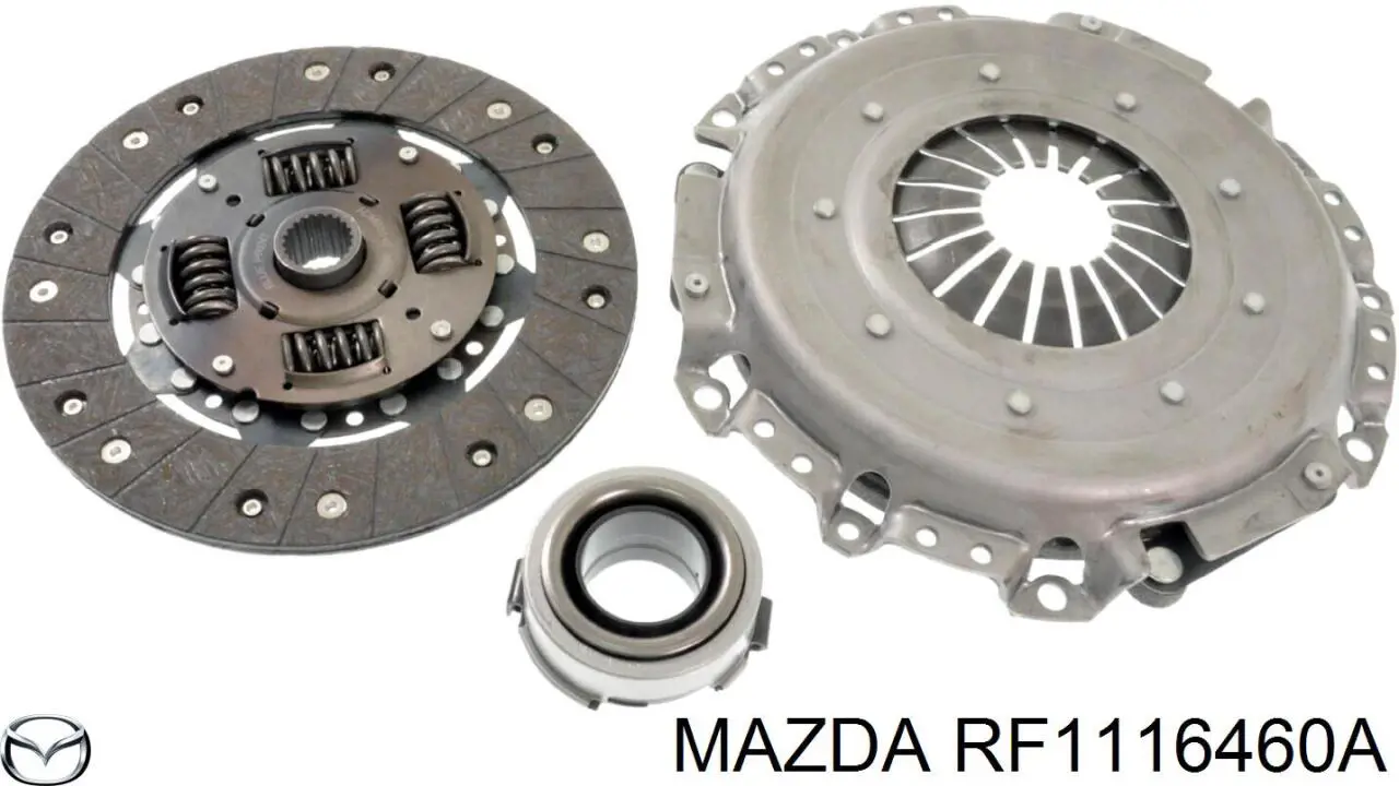 Диск зчеплення RF1116460A Mazda