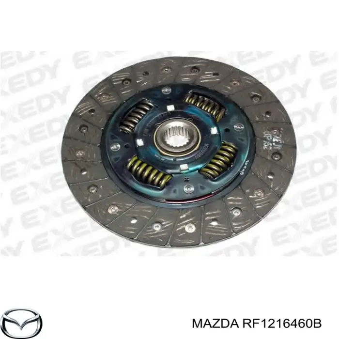 RF1216460B Mazda диск зчеплення