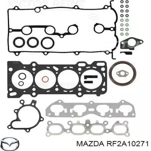 RF2A10271 Mazda Прокладка під головку