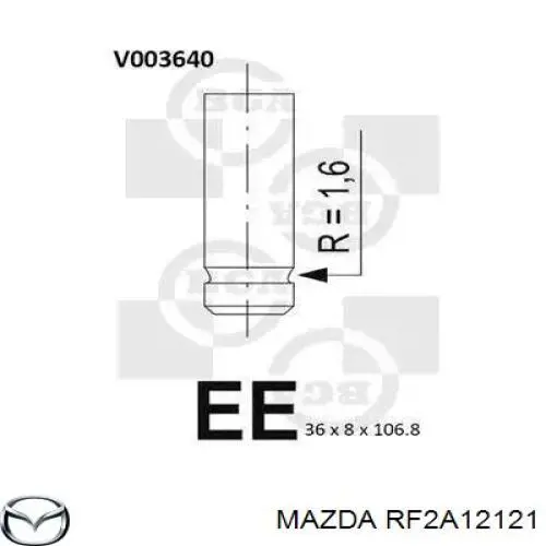 Купити RF2A12121 Mazda Клапан випускний